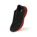 Rapid Breeze Vigor Slip Ons For Men : Red Black