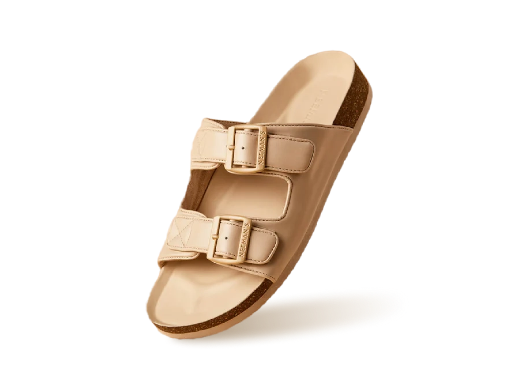 Cork Sandals in Rich Cream for Outdoor Use