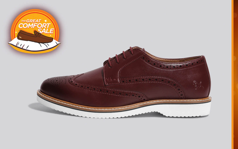 Luxe Brogues Burgundy