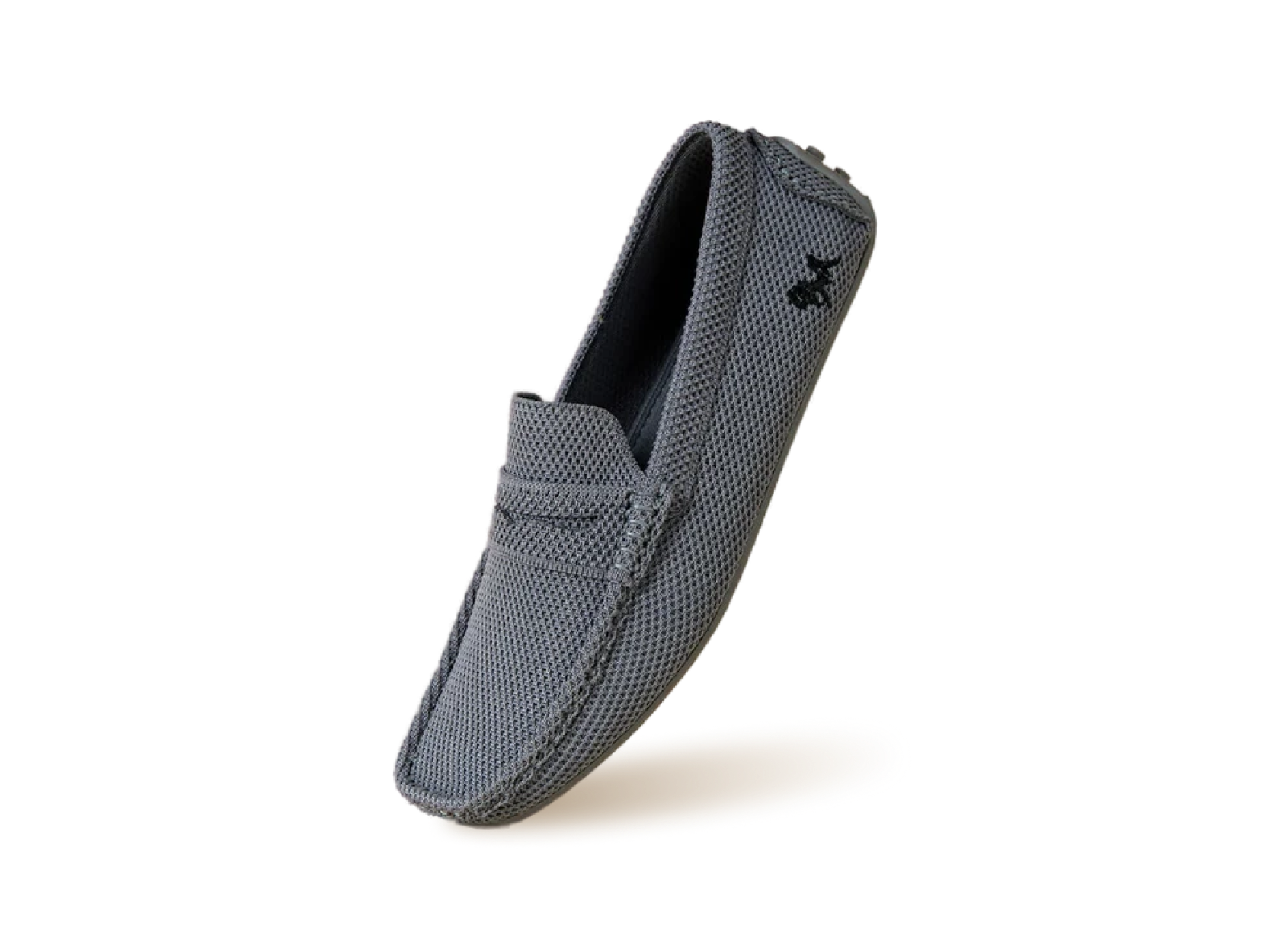 ReLive Knit Loafers in Steel Grey for Casual Wear