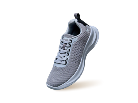 The CloudKnit Sneakers in Grey for Casual Wear