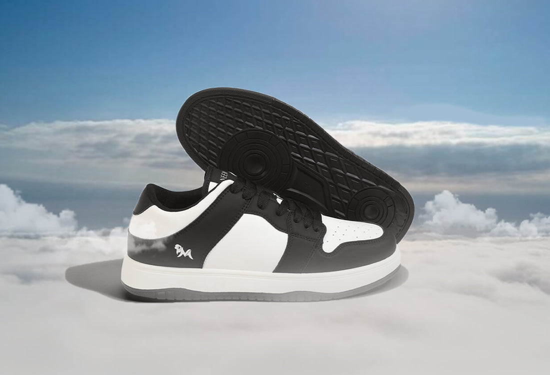 Lace up cloud-like comfort