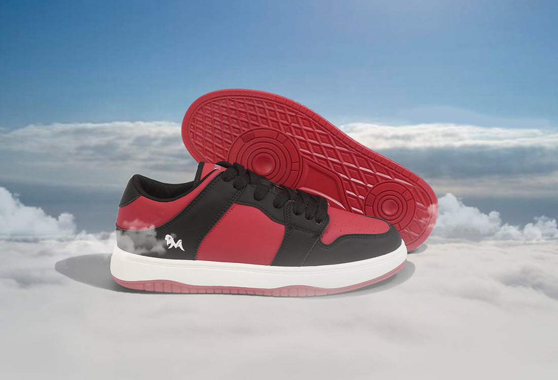 Lace up cloud-like comfort