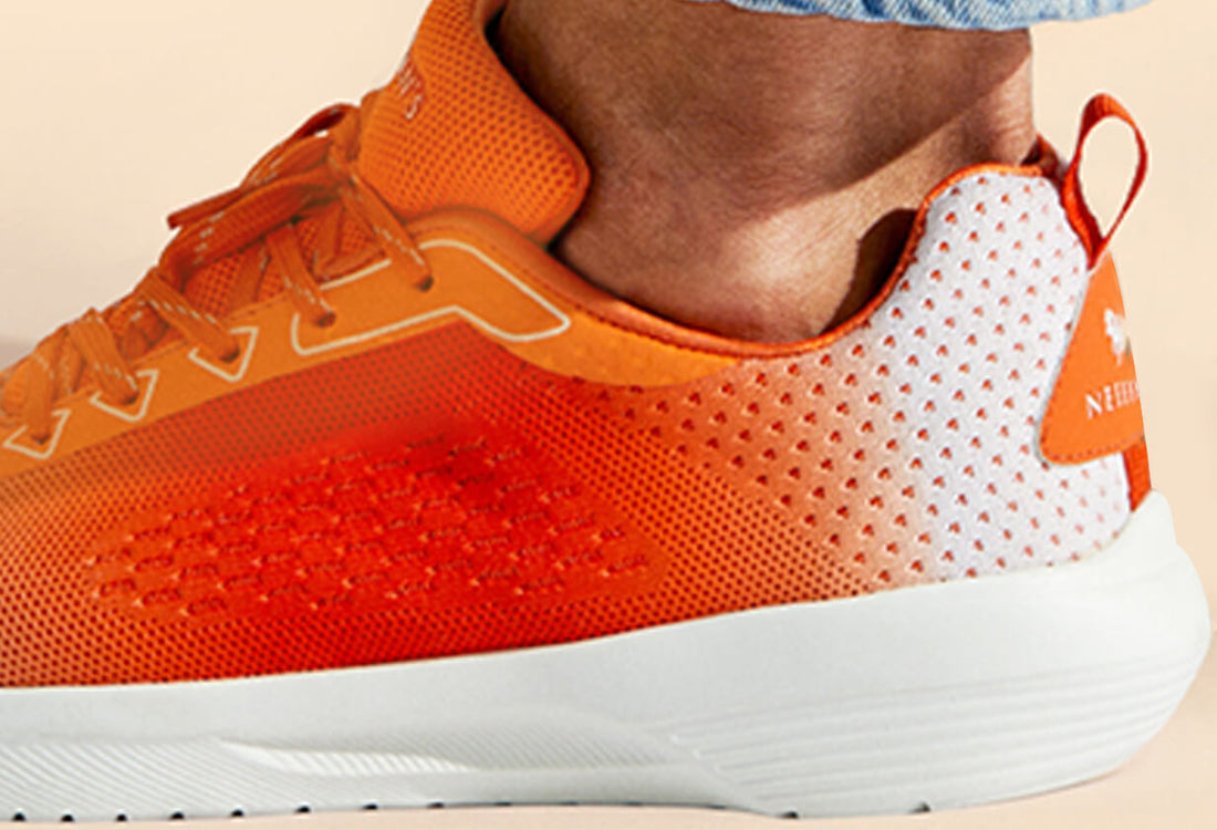 Let its cushioning treat your feet