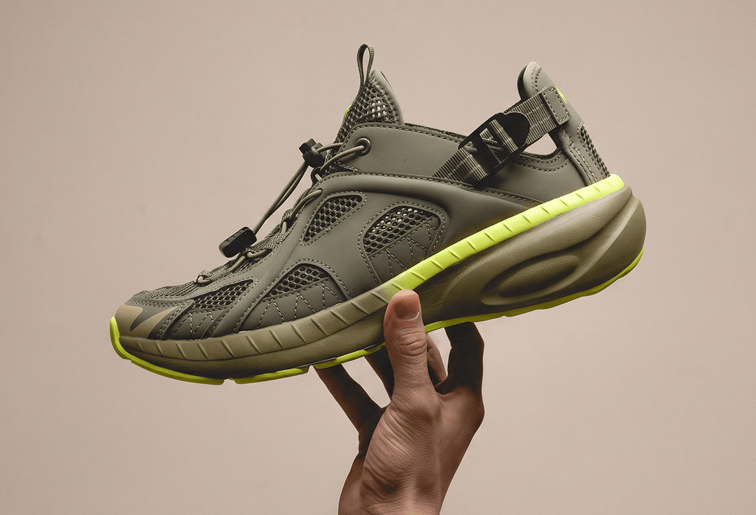 Relaxed like a Sandal. Looks like a Sneaker. Performs like a Walking Shoe.  