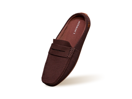 Relive Knit Mules Loafers in Tan for Casual Wear