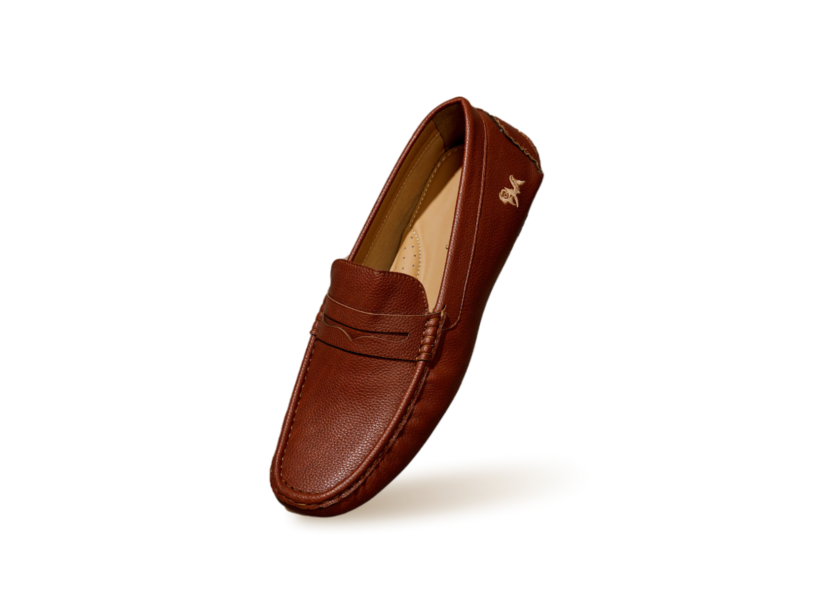 Dress Loafers in Tan for Formal Wear