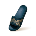 Breather Slides (Women Exclusive) : Teal-Gold