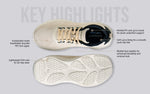 The CloudKnit Sneakers in Ivory for Casual Wear