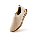 Spotlight Slip Ons : Tusk Ivory / Brown Sole