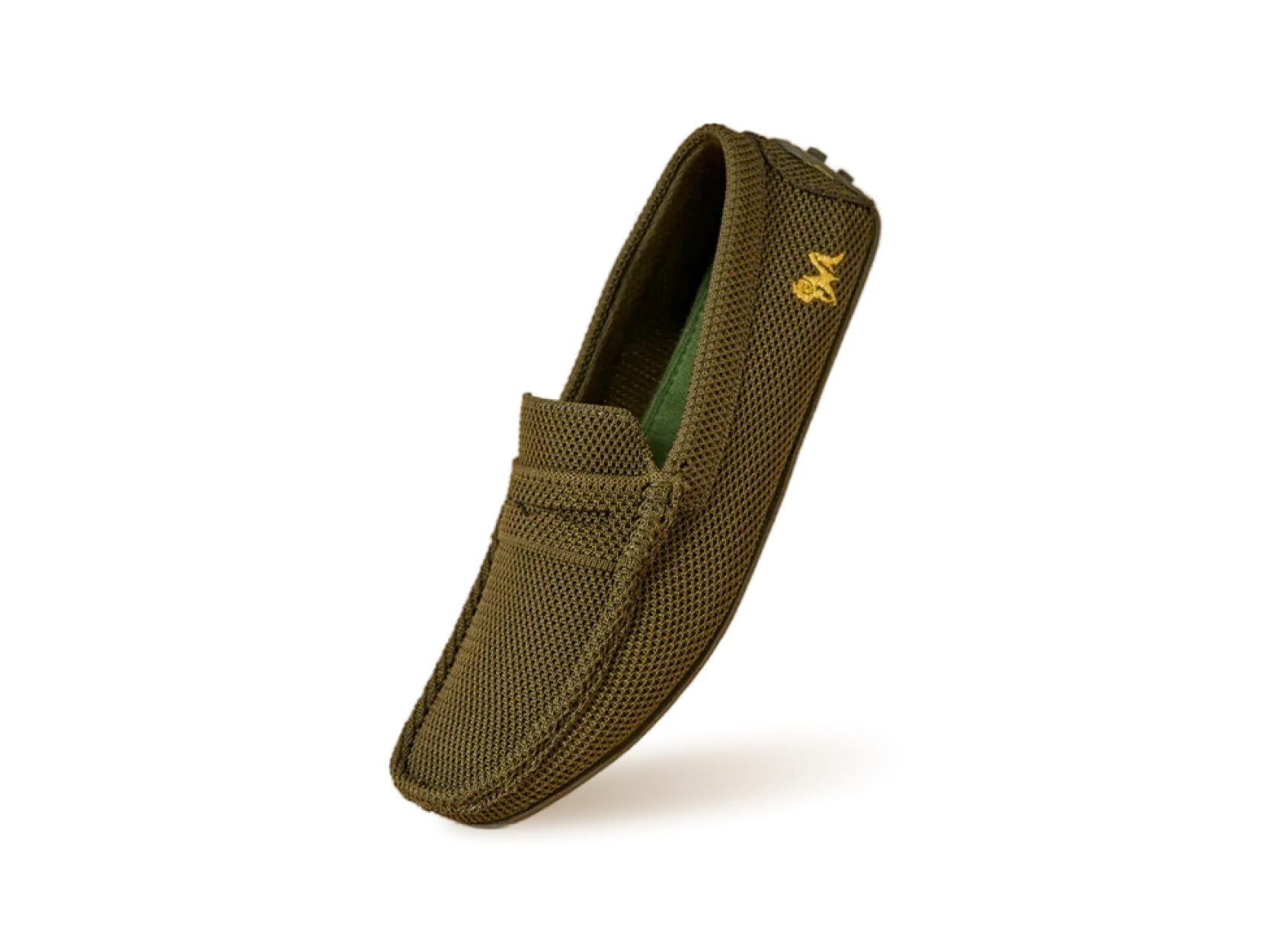 ReLive Knit Loafers in Very Olive for Casual Wear