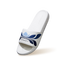 Breather Slides (Men Exclusive) : White-Blue