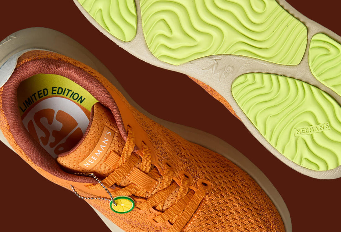 Fresh-squeezed energy for your sole