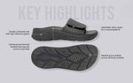 Jumbo Slides in Grey for Outdoor Use