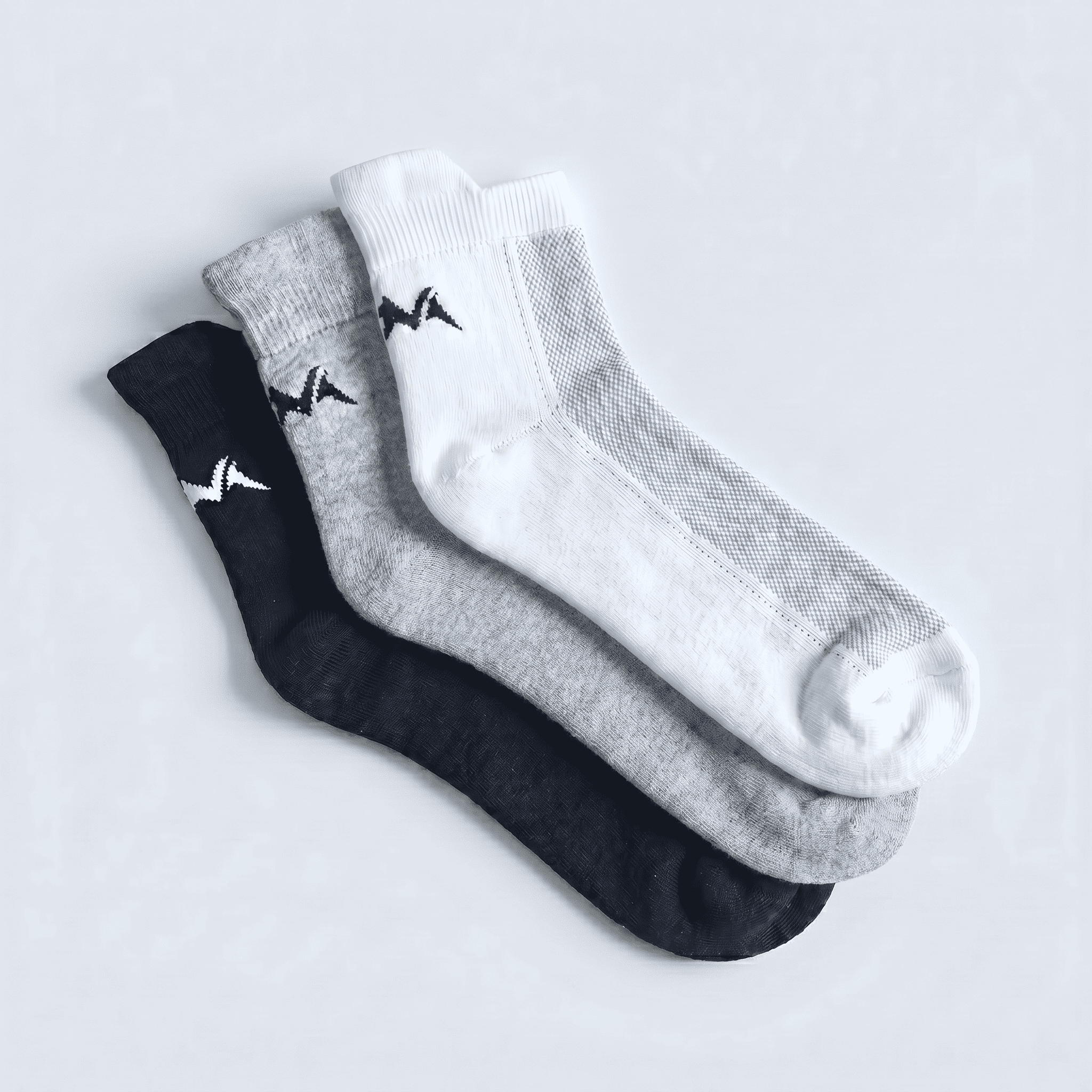 Black Grey White